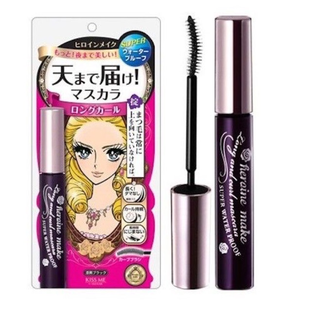 Kiss Me Heroine Make Long and Curl Mascara Super Waterproof Shopee