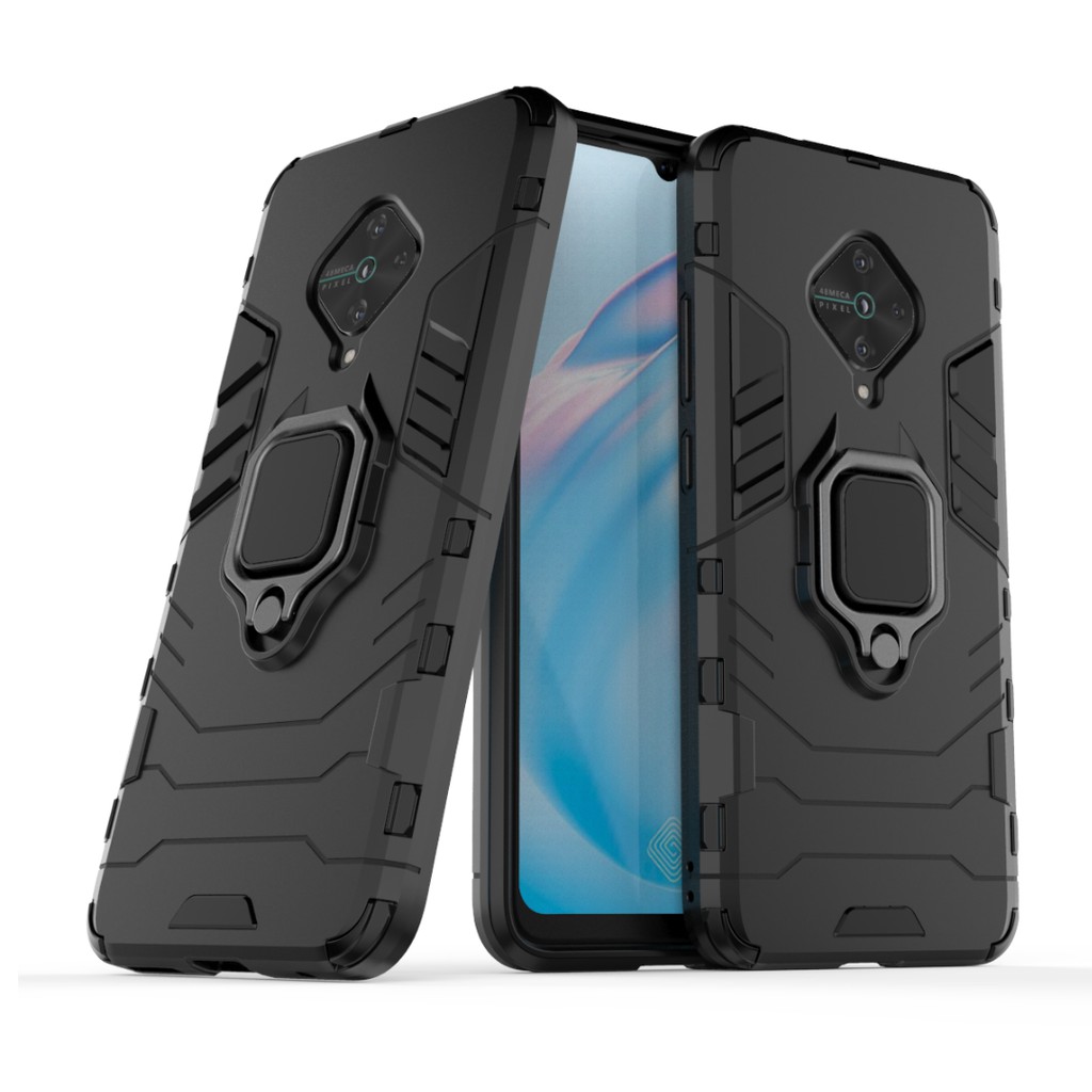 เคส VIVO S1 Pro พลาสติกแบบแข็ง Armor Shockproof Phone Case Back Cover