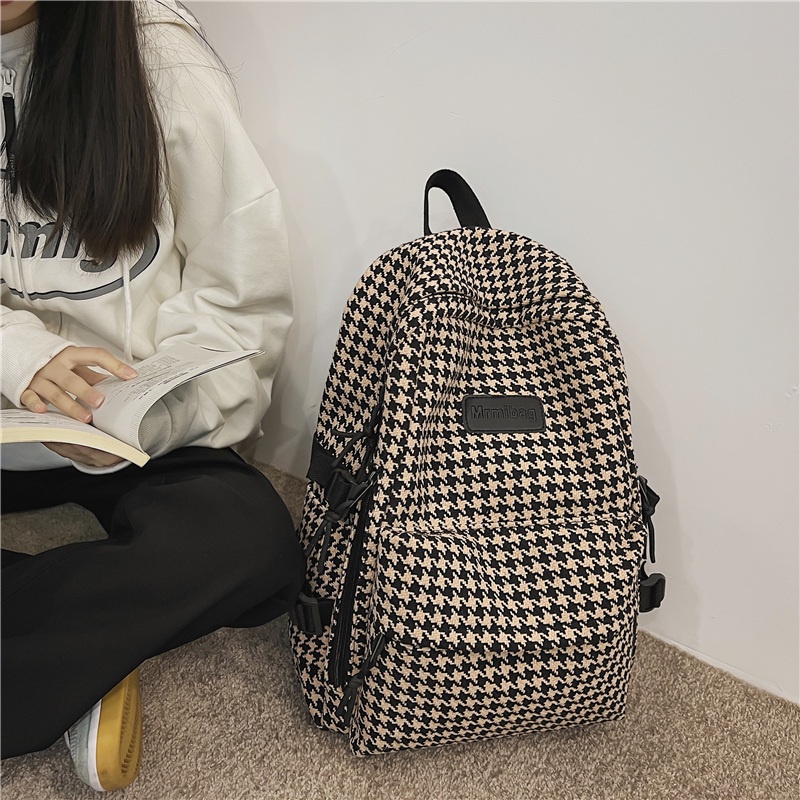 BNEW Women39s Luxury Fashion Knit Backpack Designer Ladies School Bag