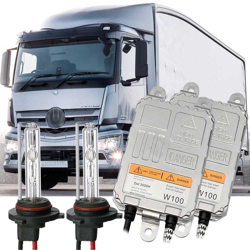 AC 100W Ballast kit HID Xenon kit Car Light bulb 12V 24V H1 H3 H7 H11 9005 9006 4300k 6000k