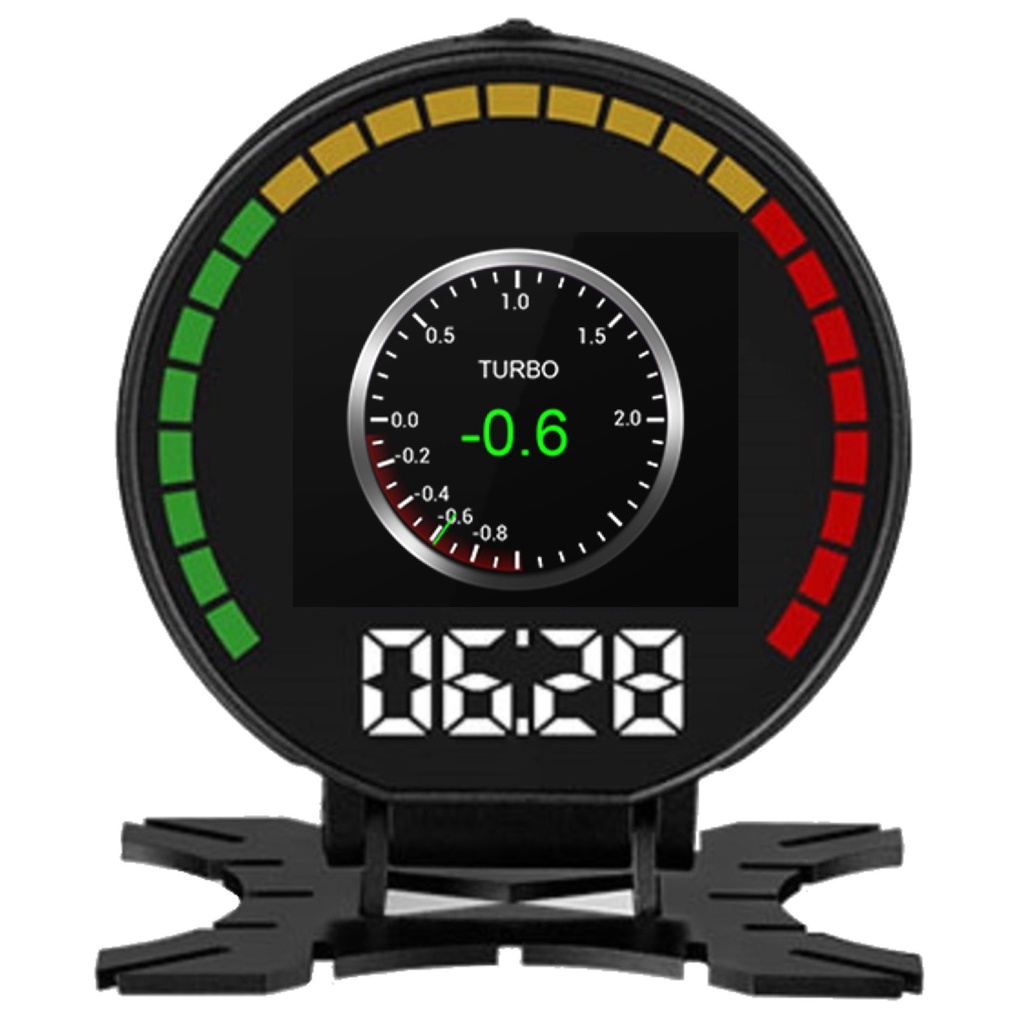 OBD2 Smart Gauge P15 MAX ™️ ใหม่ (รับประกัน 2 ปี) เกจวัด วัดความร้อน