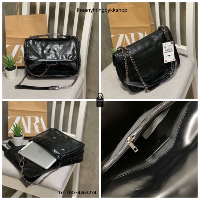 ZARA ROCKER SOFT CROSSBODY BAG Shopee Thailand