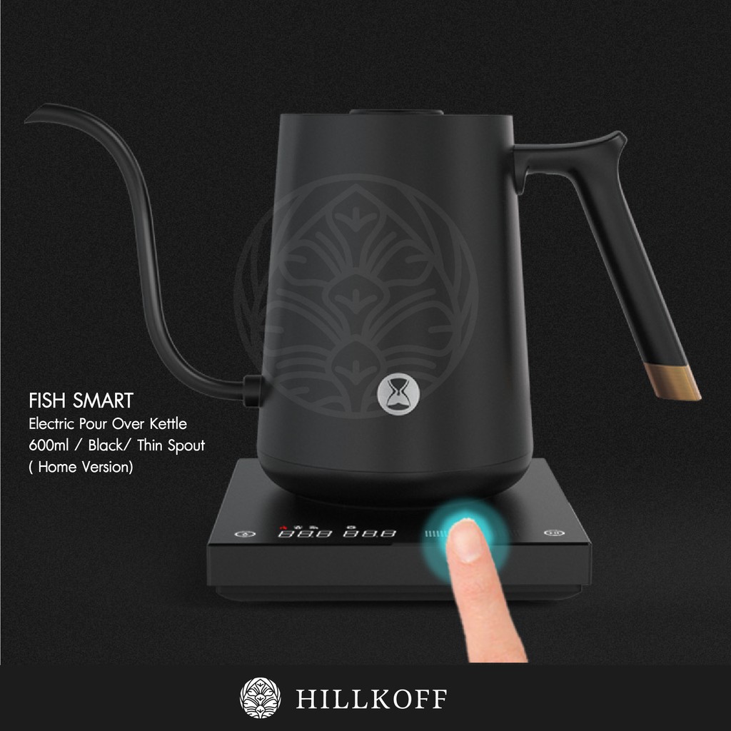 Hillkoff กาดริปกาแฟ TimeMore FISH SMART Electric Pour Over Kettle