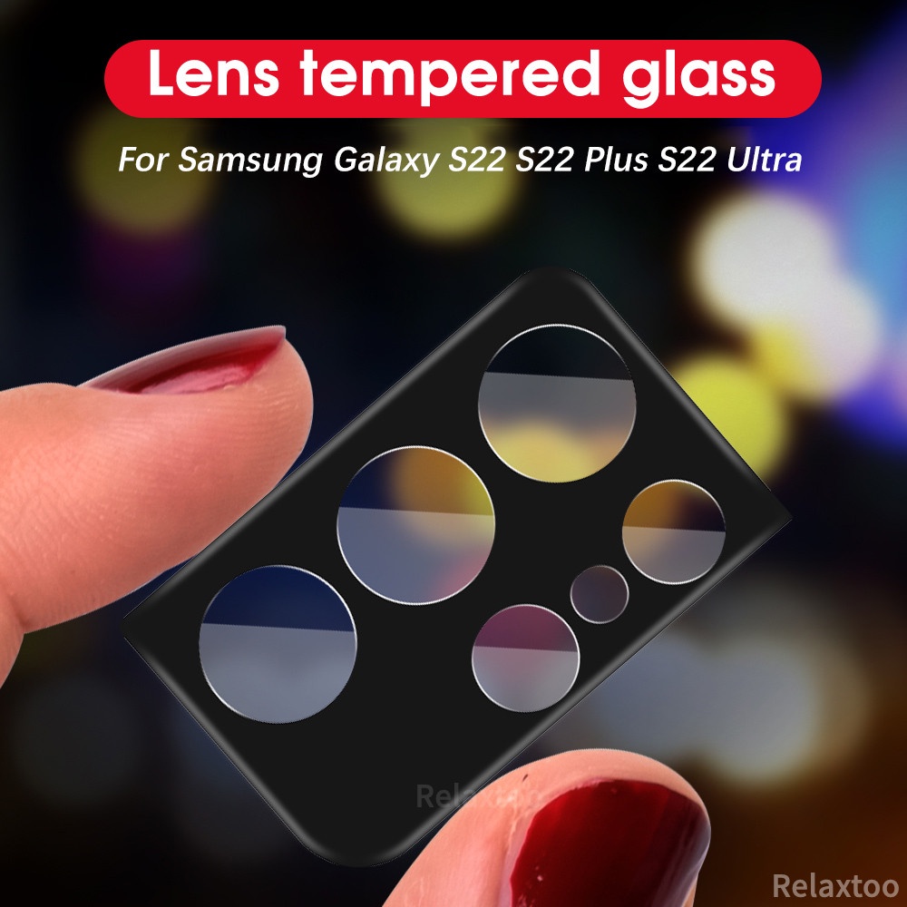 3D Rear Camera Lens Tempered Glass Protector Film For Samsung Galaxy