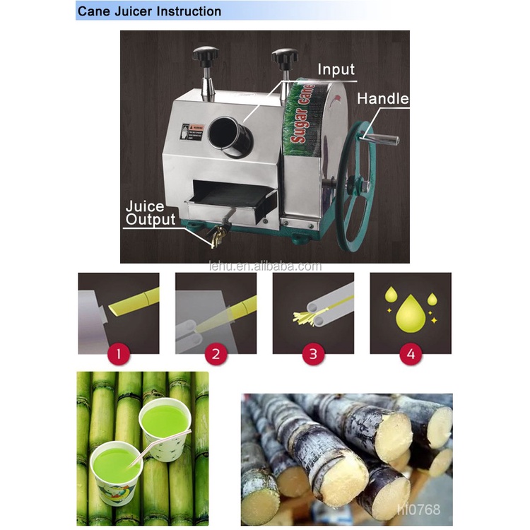 เครื่องคั้นน้ำอ้อย เครื่องรีดน้ำอ้อย candy sugar cane peeling