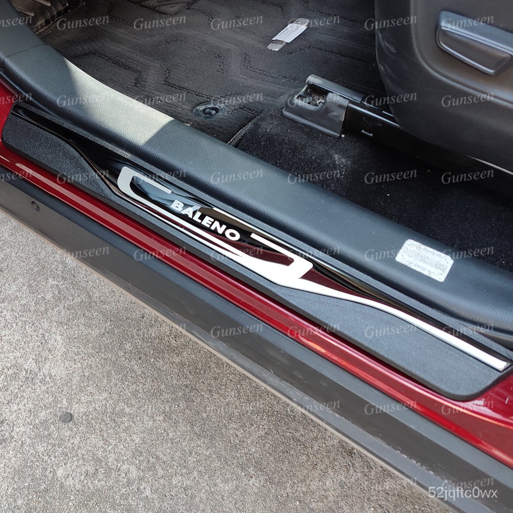 ️For Suzuki Baleno Door Sill Scuff Plate Protector Car Accessories