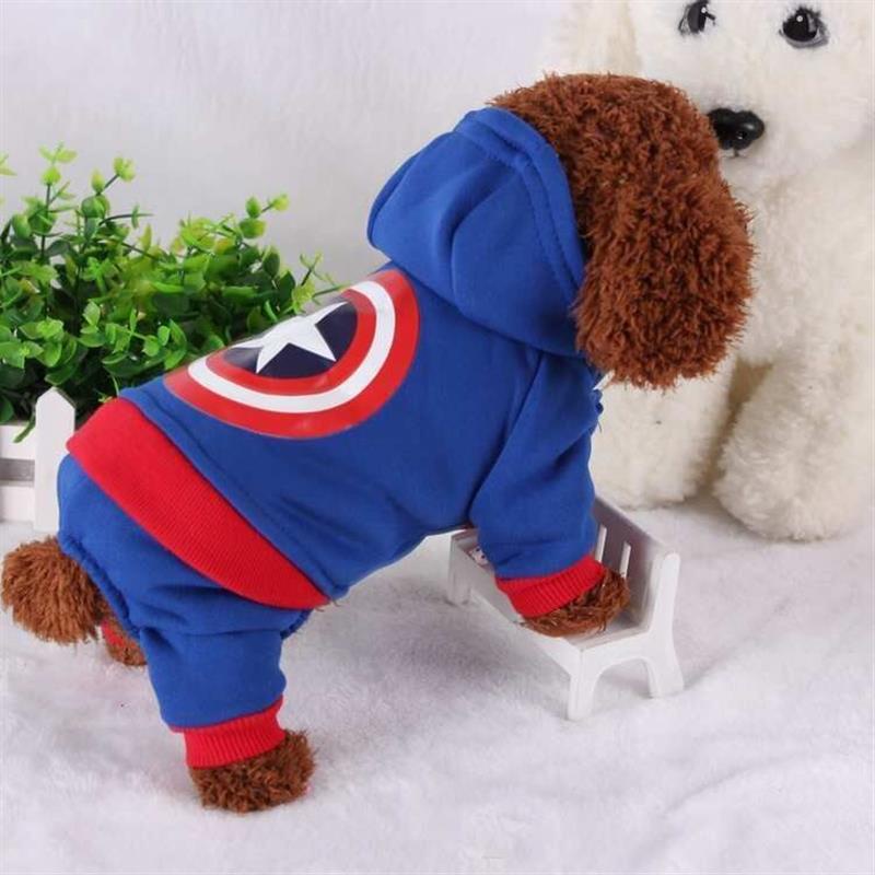 Pet Clothes Dog Clothes Cat Clothes Dog Plus Velvet FourLegged Clothes kNdQ _lqietv35_ ThaiPick