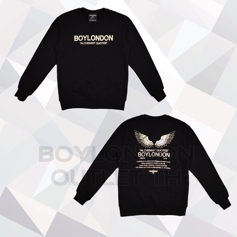 Boy London Sweater รหัส B93MT1272U Shopee Thailand