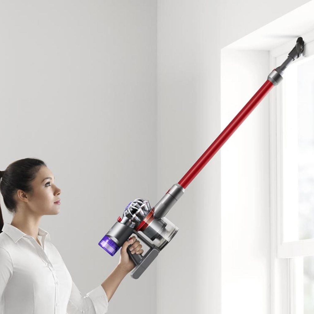 Dyson V8 Slim Fluffy Cordless Vacuum Cleaner (Iron Red) เครื่องดูดฝุ่น