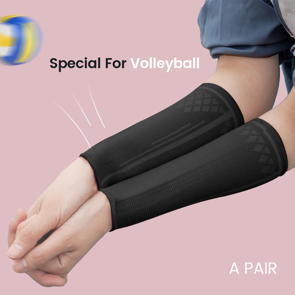 2PC Volleyball Protector Arm Sleeves Sports Wristbands Forearm