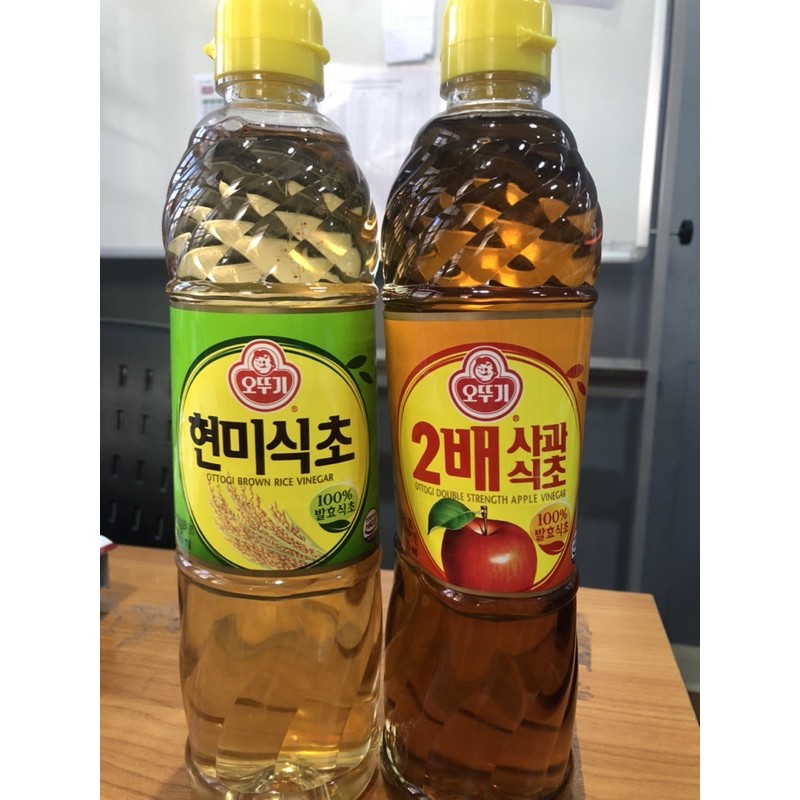 ottogi brown rice /apple vinegar 900ml Shopee Thailand