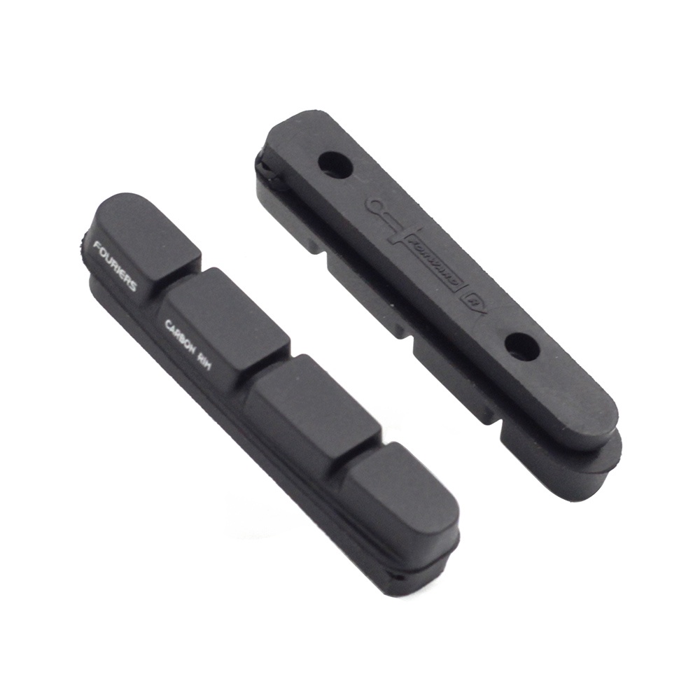 ล้อ2pcs Fouriers Bike Brake Pads Shoes Carbon or Alloy Rims Bro Wheels