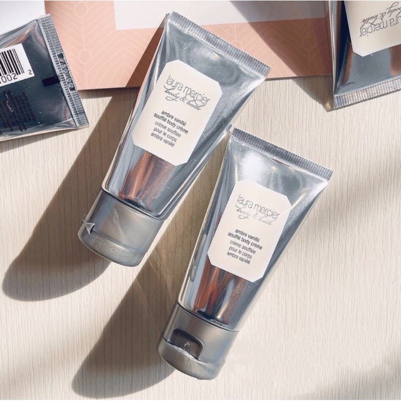 Laura Mercier Body and Bath Ambre Vanille Souffle Body Creamw 30g
