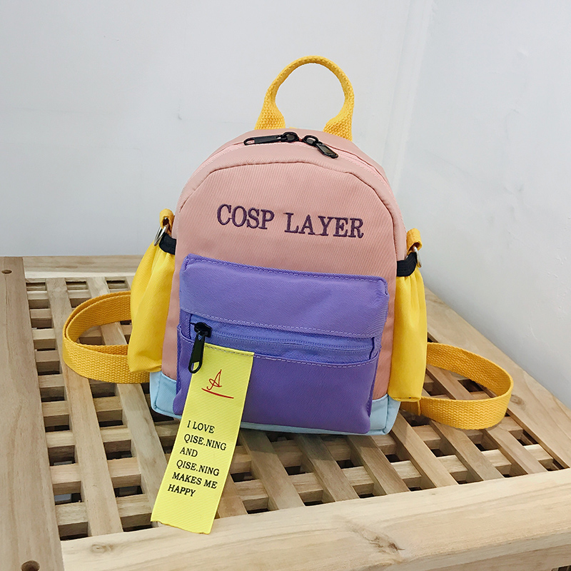 Net red bag 2020 new network red double shoulder women's bag Oxford