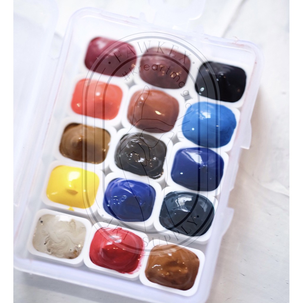 Daniel Smith Watercolor Mini Pan Ultimate Mixing Palette AV6f Shopee