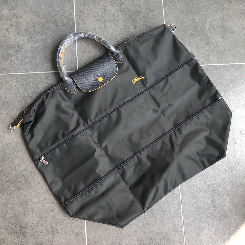 LONGCHAMP LE PLIAGE EXPANDABLE DUFFLE TOTE CARRY ON NYLON TRAVEL BAG