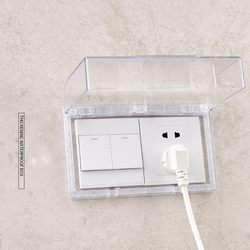 Flushtype Socketoutlet Plastic Cover Protected waterproof Enclosure