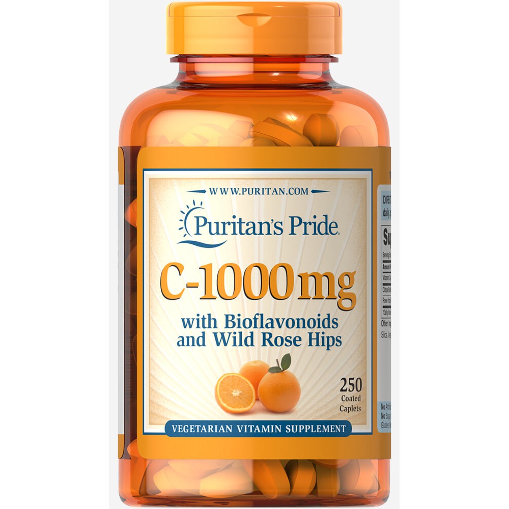 วิตามินซีจาก USA Puritans Pride Vitamin C1000 mg with Bioflavonoids