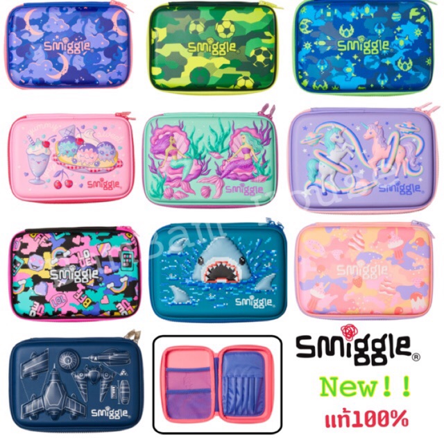 กล่องดินสอ Smiggle รุ่น Pop Out Record & Light Up Pencil Case สีชมพู ของแท้ นำเข้าจากประเทศ