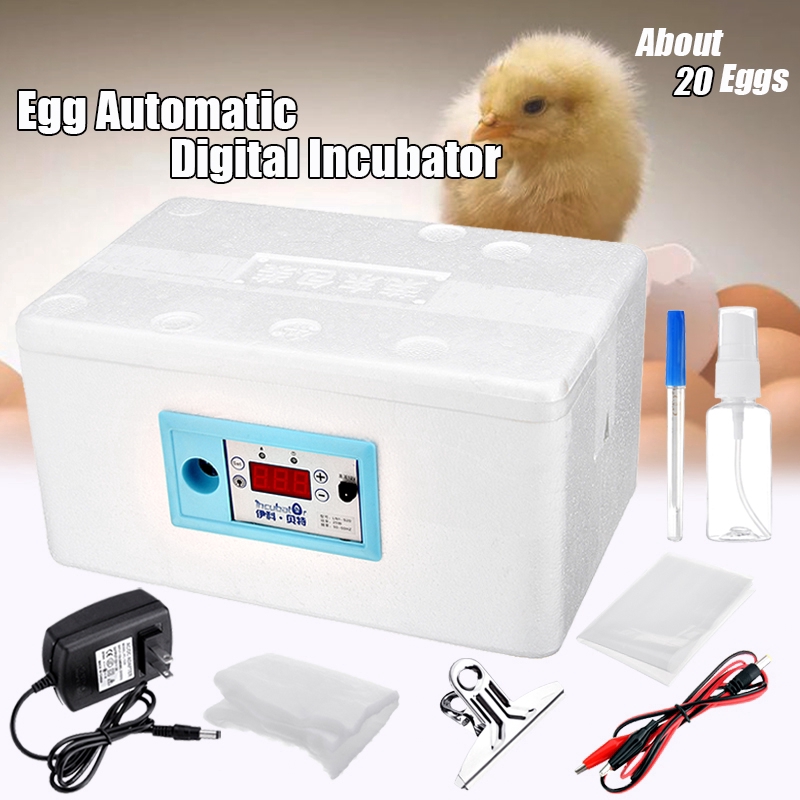 Digital Waterbed Incubator Chicken Hatcher Automatic Temperature