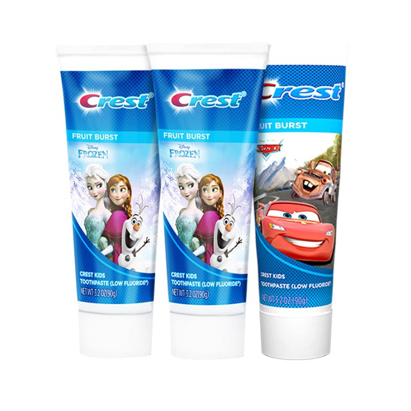ยาสีฟัน Crest Children Toothpaste Low Fluoride Formula Gentle Care for