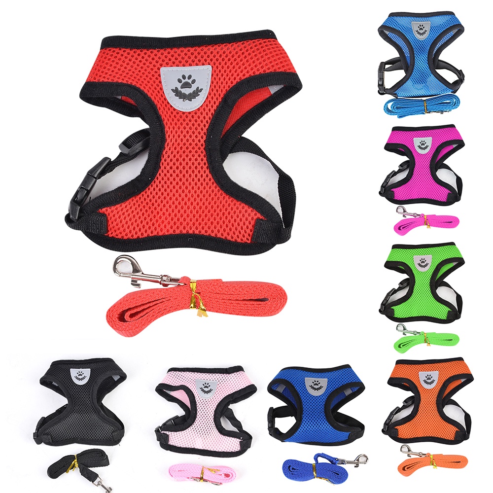 ﹊Truelove dog leash vest type Small, Medium and Large Dog Walking