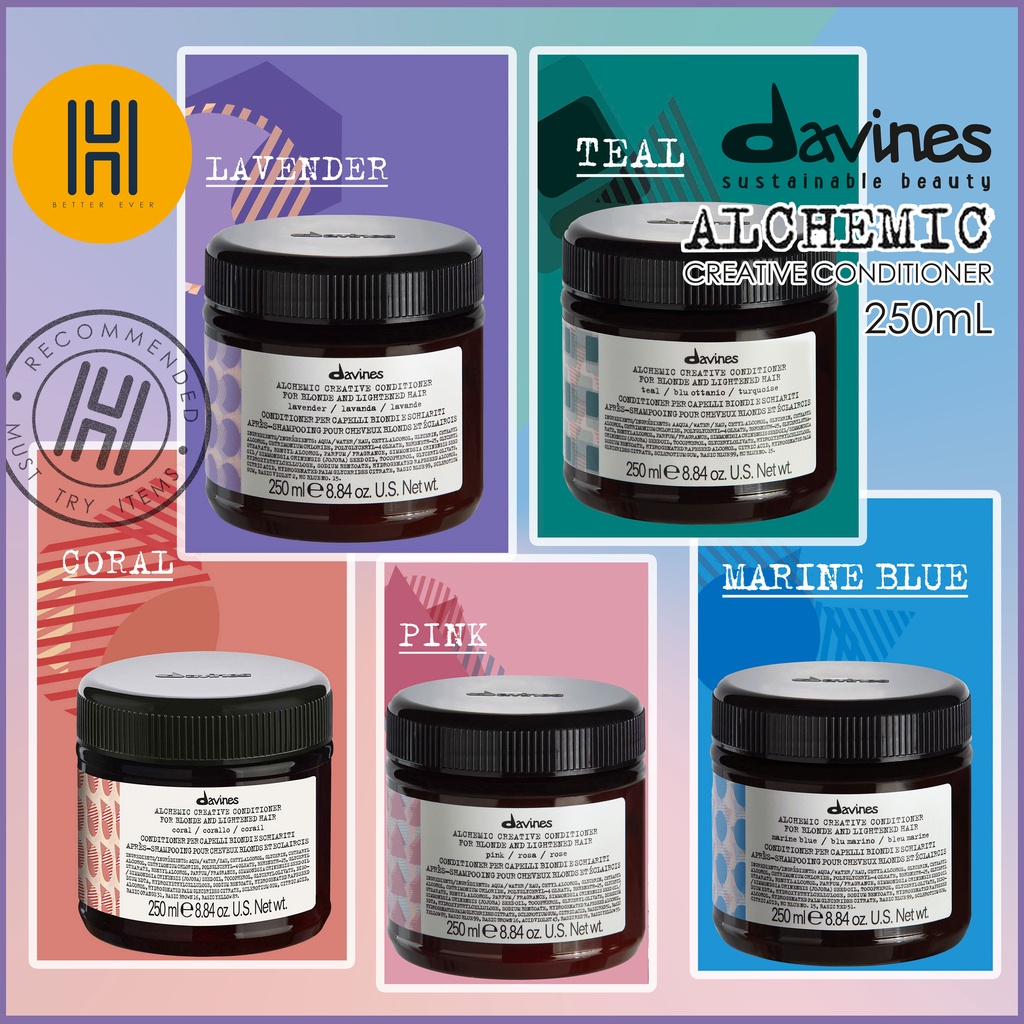 DAVINES® ALCHEMIC Creative Conditioner 250ml hamu88 ThaiPick