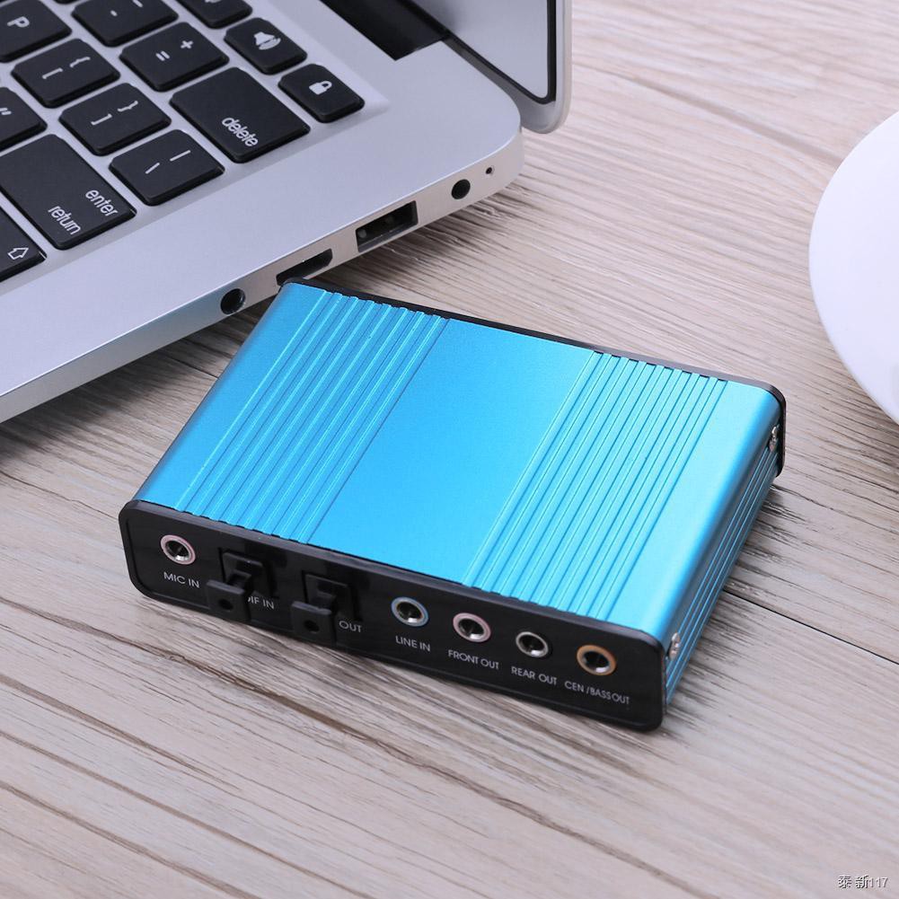 External USB Sound Card Channel 5.1 7.1 Optical Audio Card Adapter for