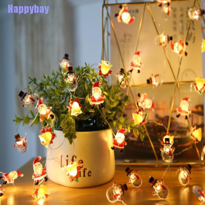 ( Happybay ) Santa Claus Christmas Tree LED Light String Merry