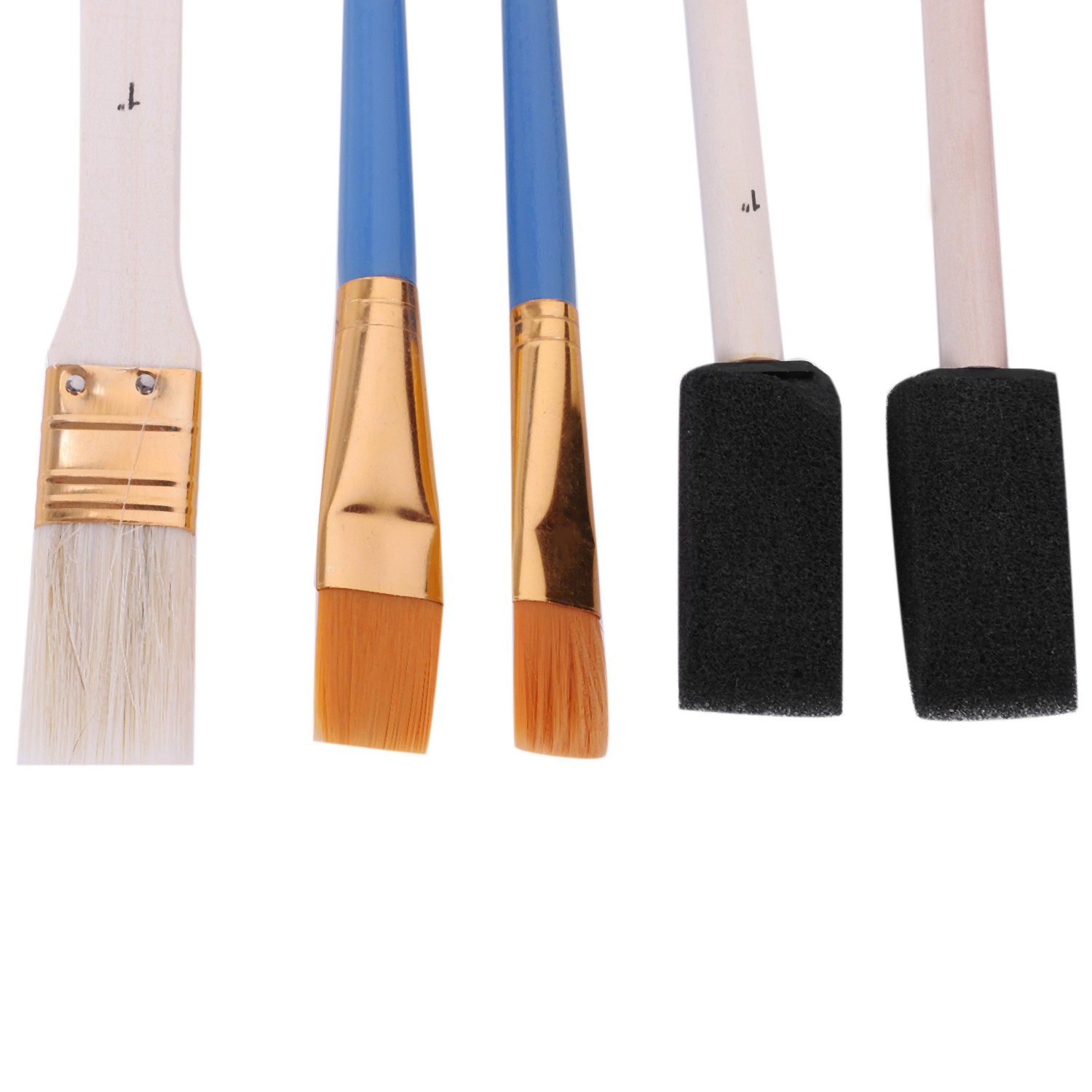 Premium Quality Paint Brush Set Starter Kit 25Piece Assorted Sizes