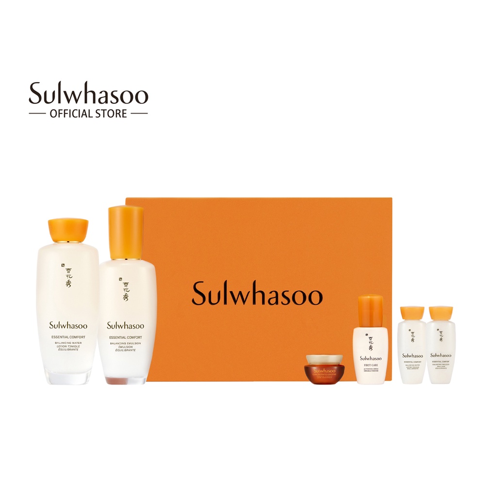 [NEW] Sulwhasoo Essential Comfort Daily Routine Set (โปรของแถมวันที่ 4