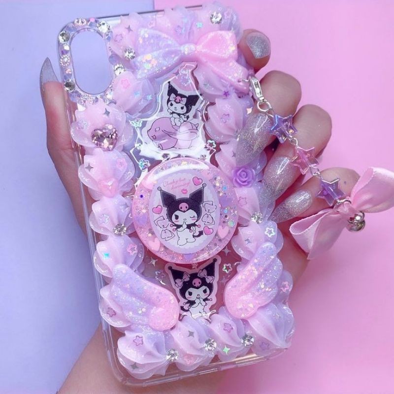 Decoden Phone Case เคสแฮนด์เมด เคสวิปครีม เคสดินปั้นhandmade Shopee