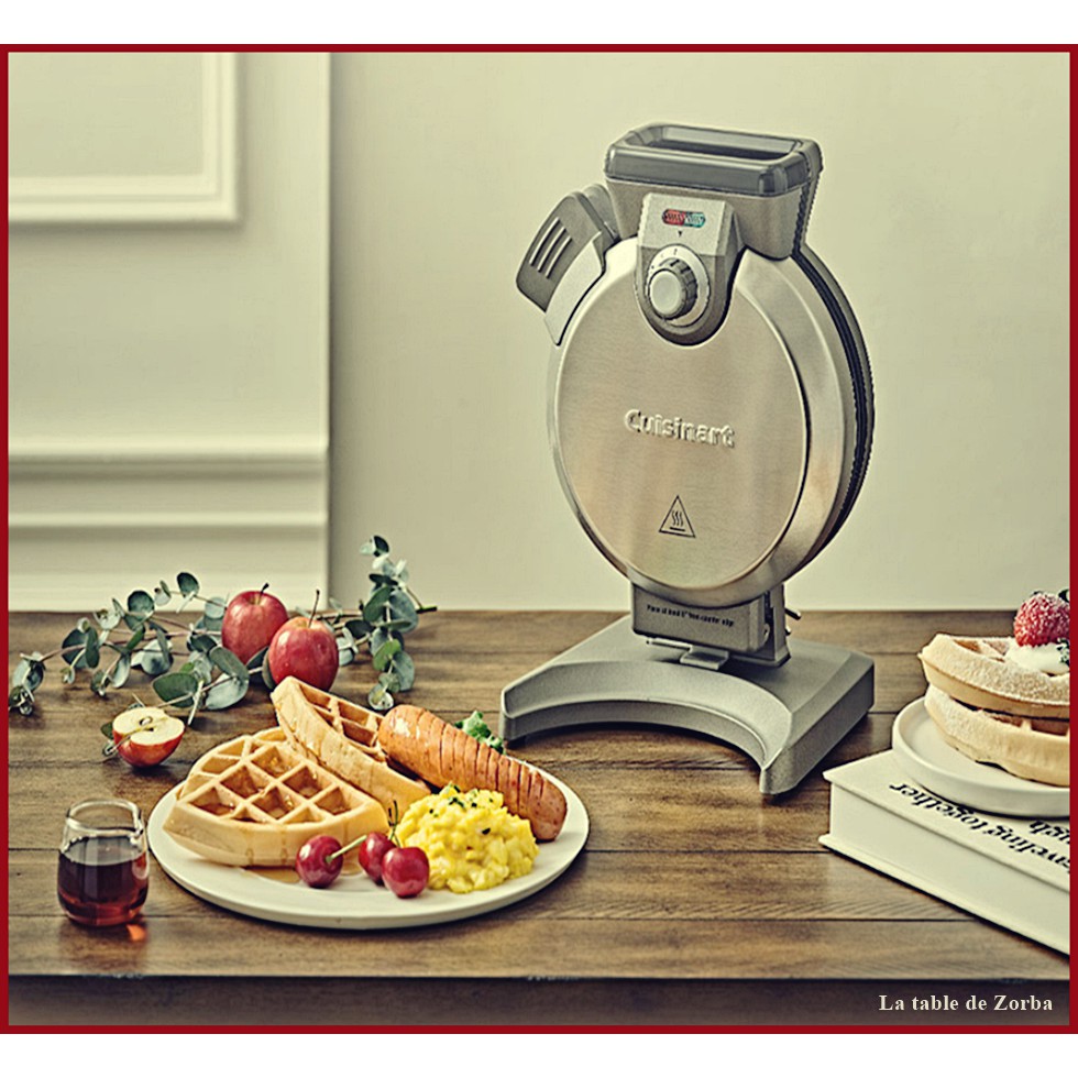 [USA] Cusinart Vertical Belgium Waffle Maker WAFV100KR 5bn6 Shopee
