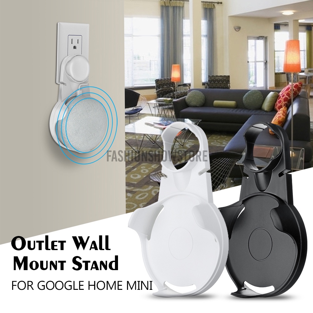 Outlet Wall Mount อุปกรณ์เสริมเคสขาตั้งสําหรับ Google Home Mini