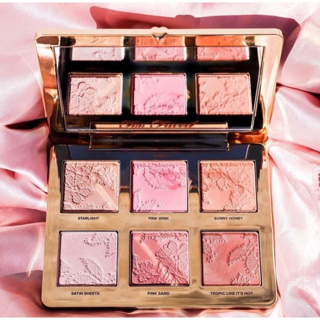 พร อมส ง Too Faced Natural Face Palette Shopee Thailand