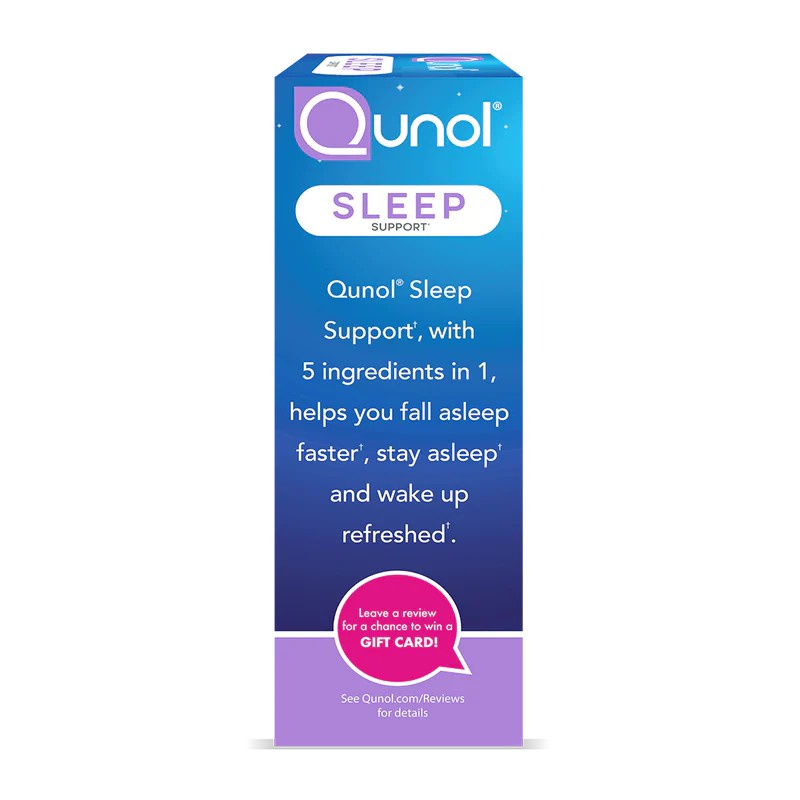 Qunol Sleep Support 5in1 วิตามินนอนหลับ ขนาด 30 Count ThaiPick