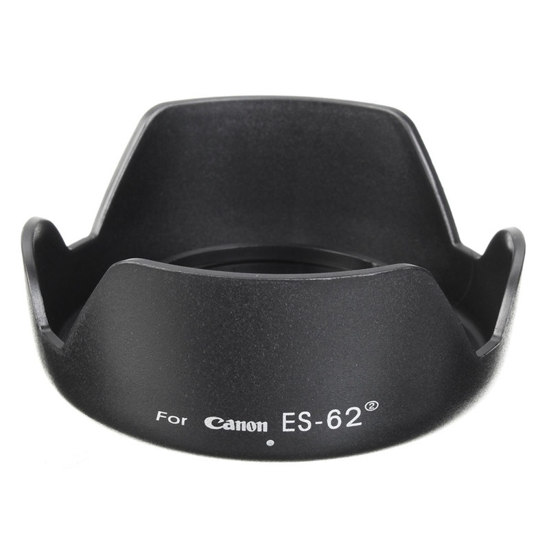 ฝาปิดเลนส์กล้อง ES62II ES62 II Camera Lens Hood for Canon EOS 500d