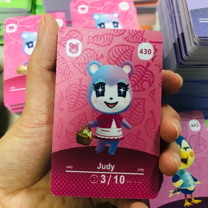 ∋Animal Crossing Series 5 Amiibo Card Villager Raymond Judy Sherb Dom