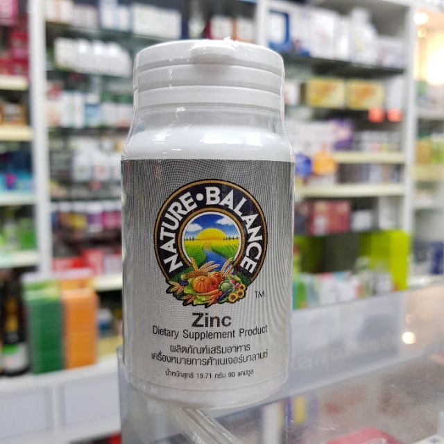 NATURE BALANCE ZINC สังกะสี บำรุงผม ลดการหลุดร่วง Shopee Thailand