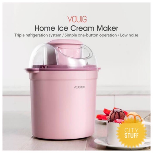 พร้อมส่ง⚡️เครื่องทำไอศกรีมโฮมเมด Xiaomi Youpin YOULG Home 800ml Ice