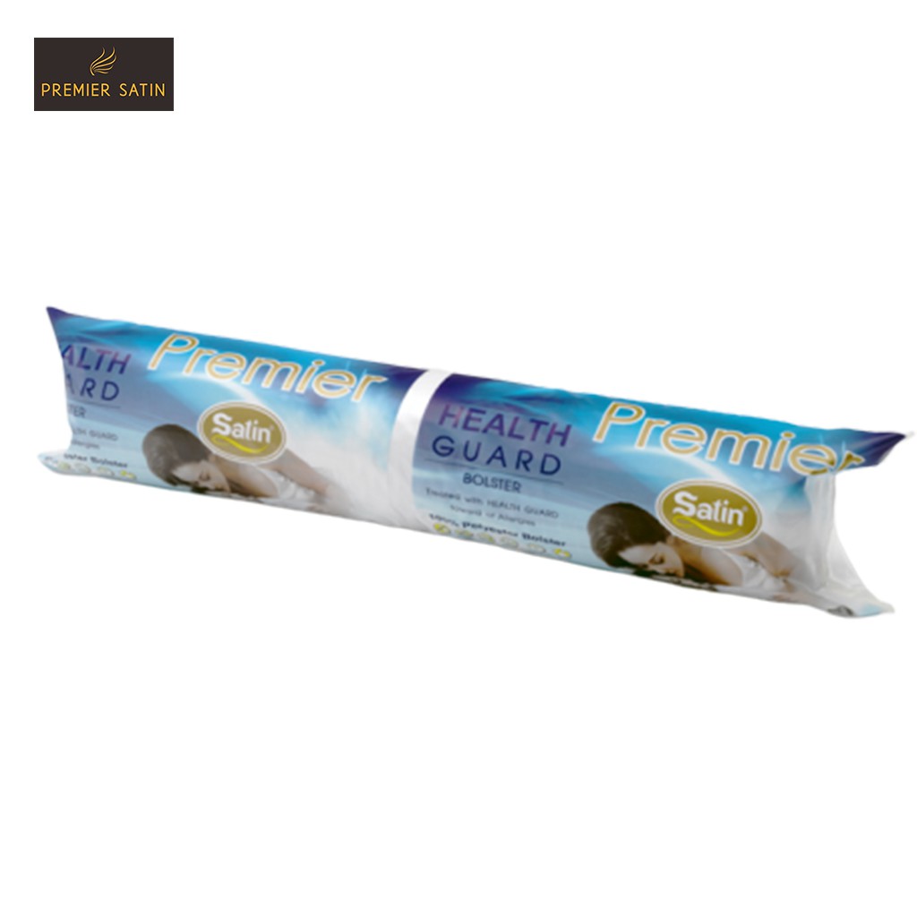Premier Satin หมอนข้างป้องกันไรฝุ่น HEALTH GUARD PILLOW เคลือบสารป้องกันเชื้อราและแบคทรีเรีย