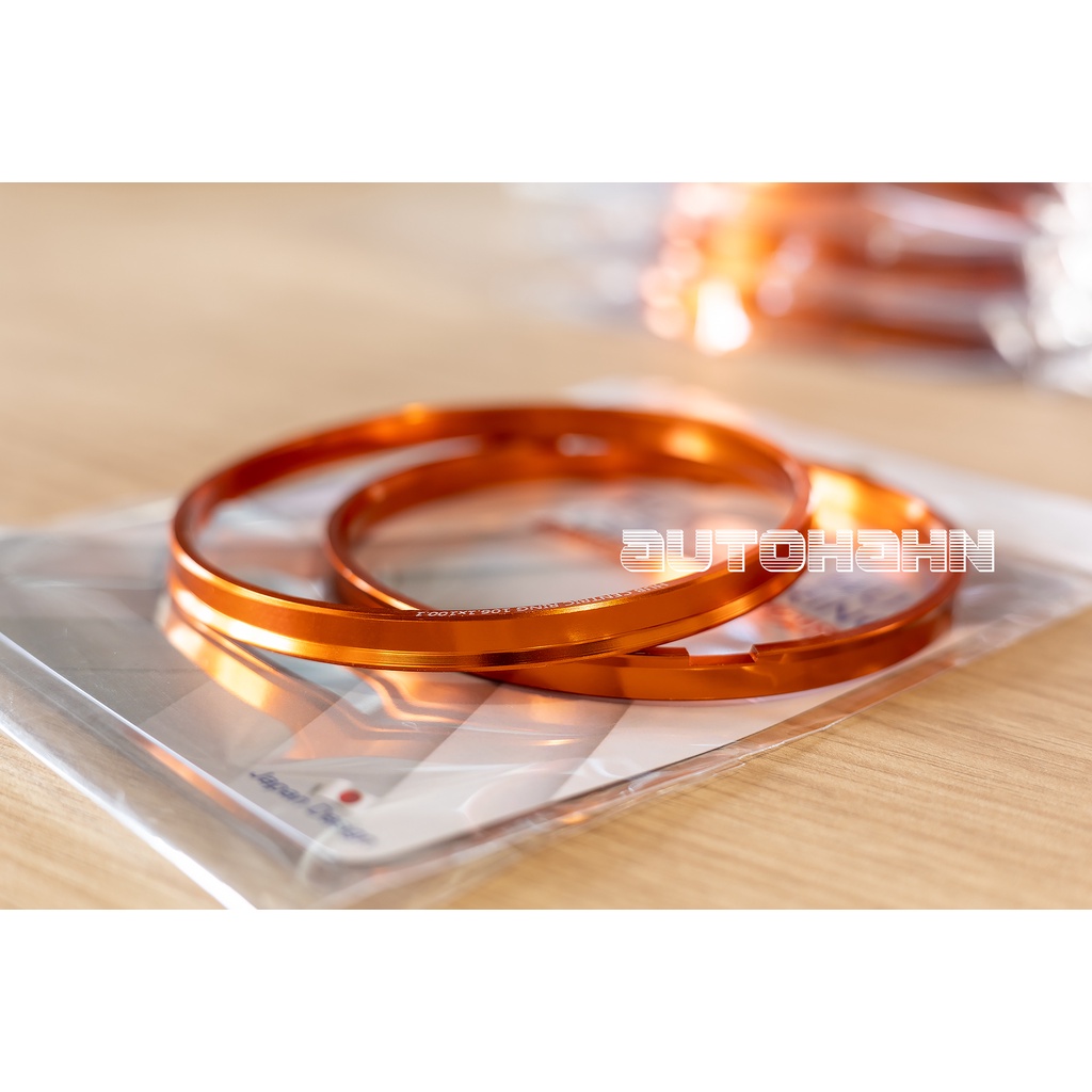 สวย ทน ปลอกกันสั่น Hubring Kinkos สีส้มทอง มีร่องไขควง ถอดใส่ง่าย