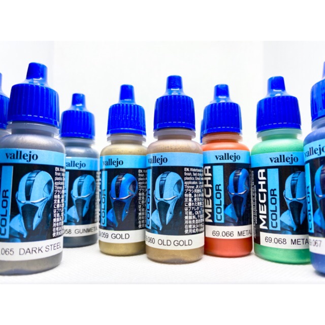 VALLEJO MECHA METALLIC COLOR gundam gunpla โมเดล กันดั้ม กันพลา หุ่น รถ