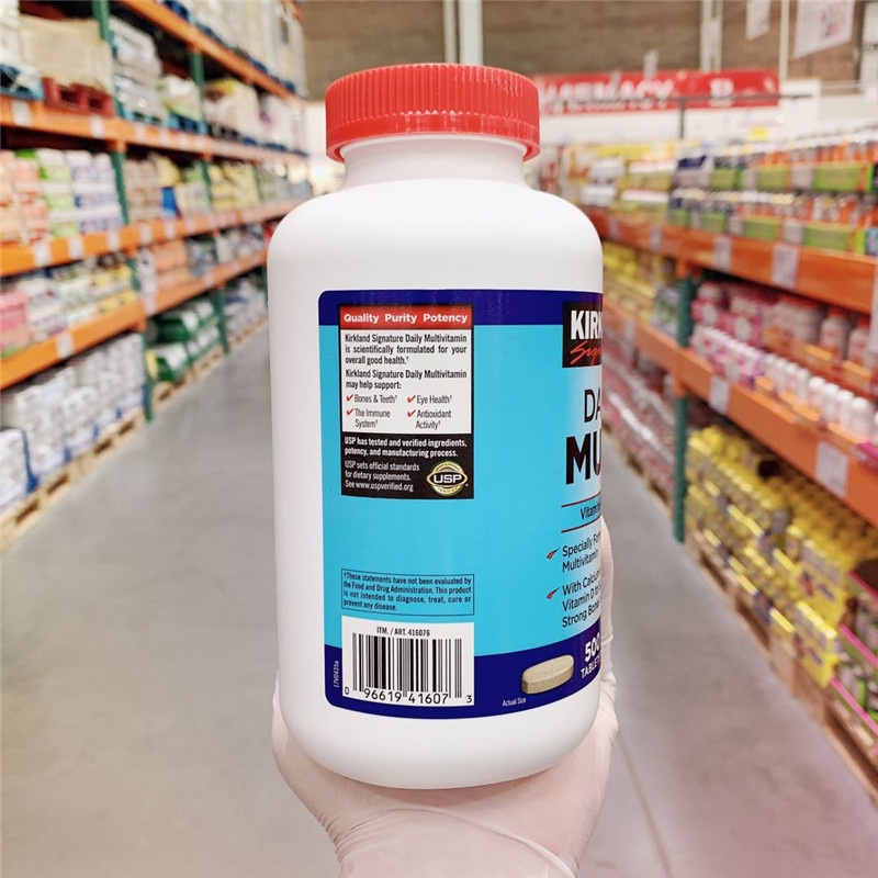 Kirkland Daily Multi Vitamins Mineral 500 Tablets เคิร์กแลนด์ วิตามิน