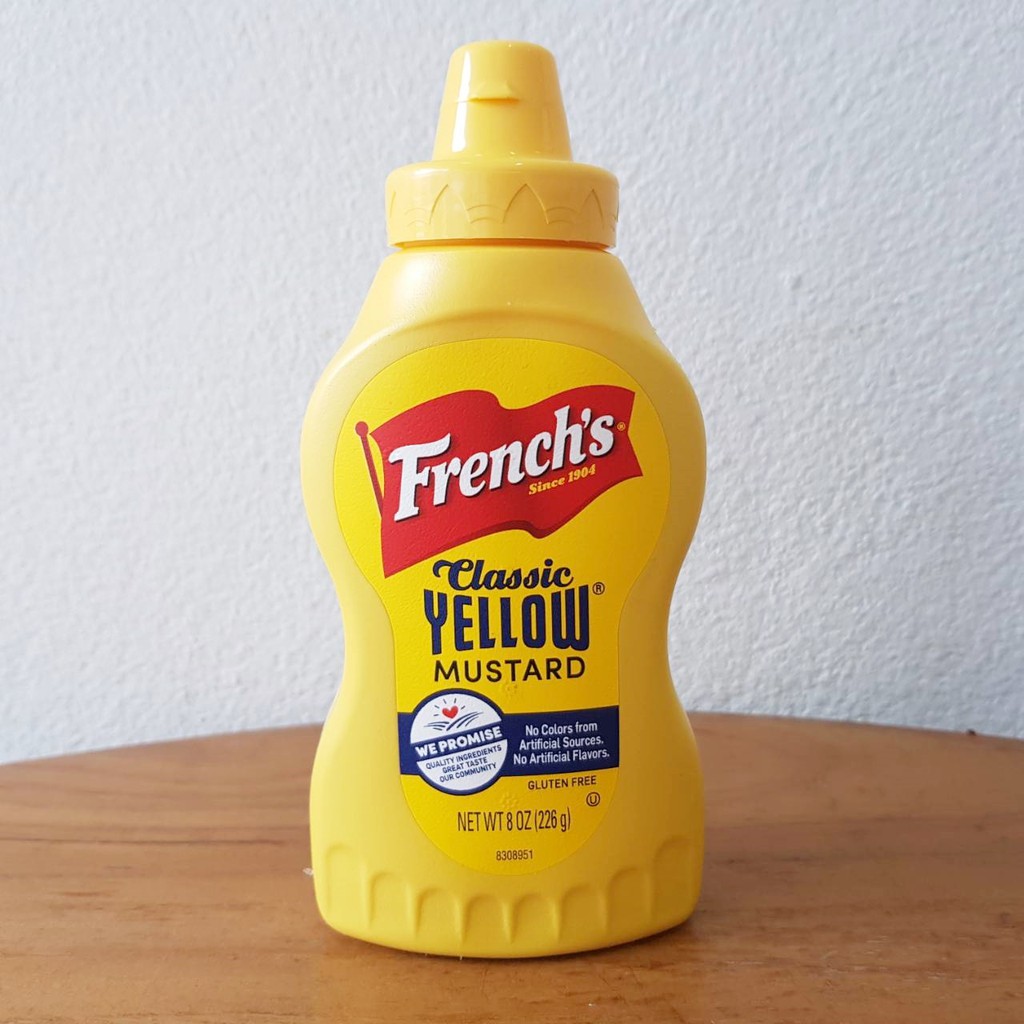 [Keto] French's Classic Yellow Mustard มัสตาร์ด ขวดบีบ Shopee Thailand