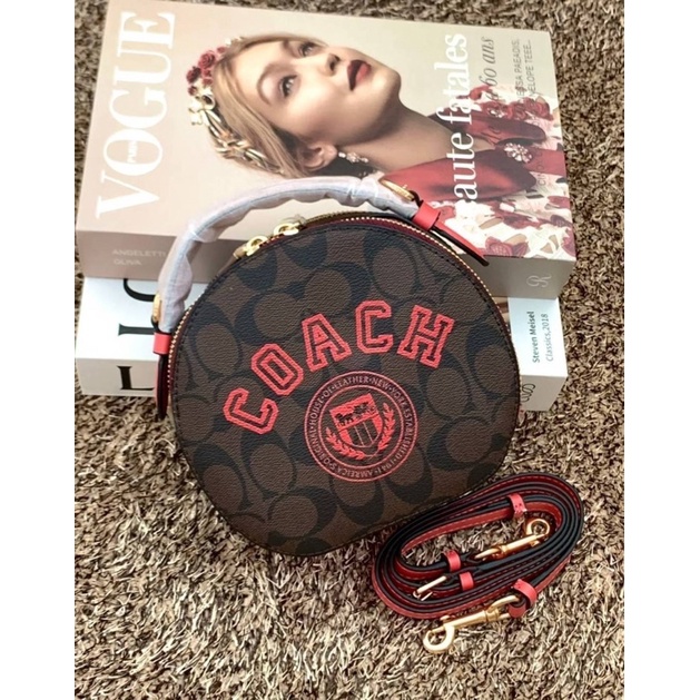 COACH CANTEEN CROSSBODY IN SIGNATURE ((CB870//CC729)) Shopee Thailand