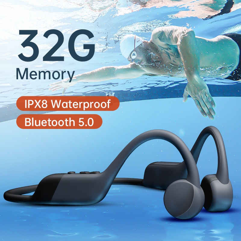 DN006 4G/8GB Head Wearing Diving Swim Surfing Underwater Sports Music