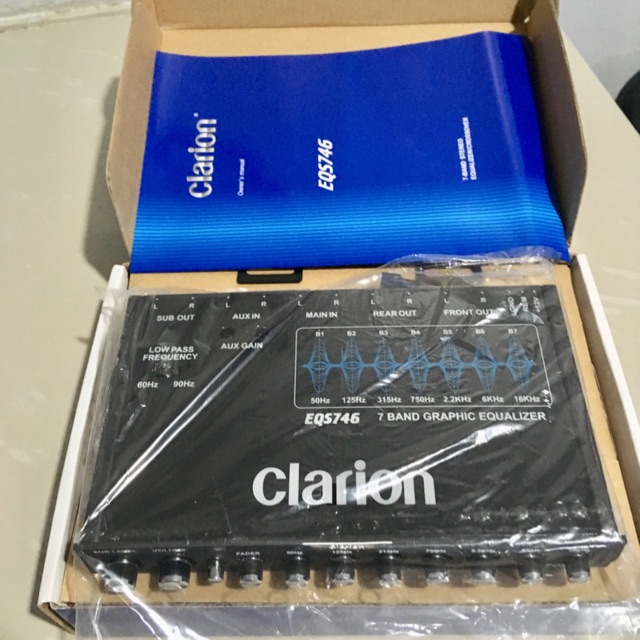 Worldtech รุ่น EQ737 ปรีแอมป์รถยนต์ อีควอไลเซอร์ Equalizer 7 band