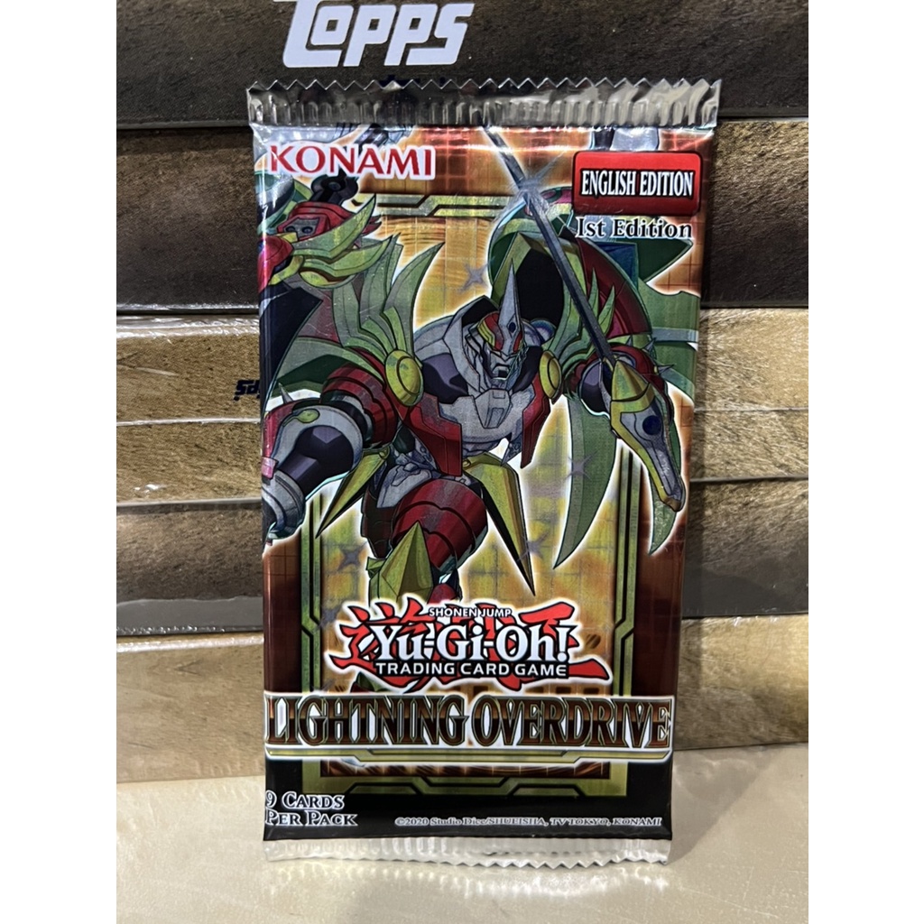 พร้อมส่ง !!! YuGiOh LIGHTING OVERDRIVE pack 1st Edition Shopee Thailand