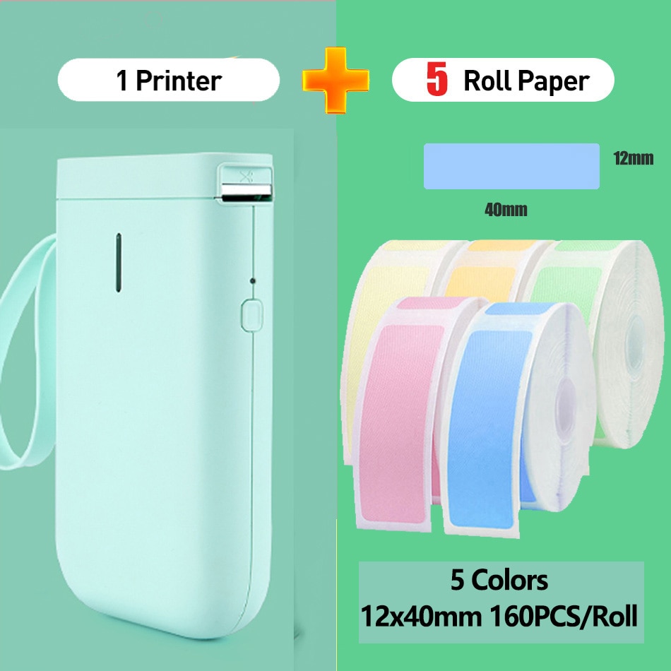 Niimbot D11 Mini Portable LABEL PRINTER Handheld thermal Label printer